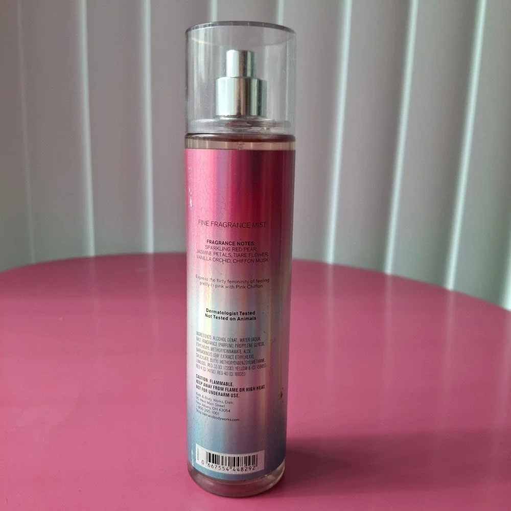Bath & Body Works PINK CHIFFON Fine Fragrance Mist 8oz Body Spray